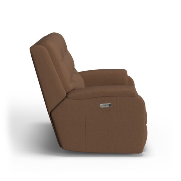 Arlo Power Reclining Loveseat with Power Headrests & Lumbar - Image 3
