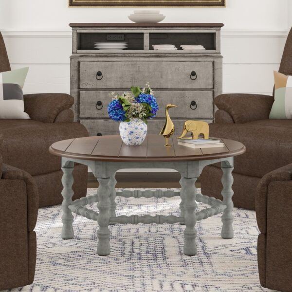 Plymouth Round Cocktail Table - Image 2