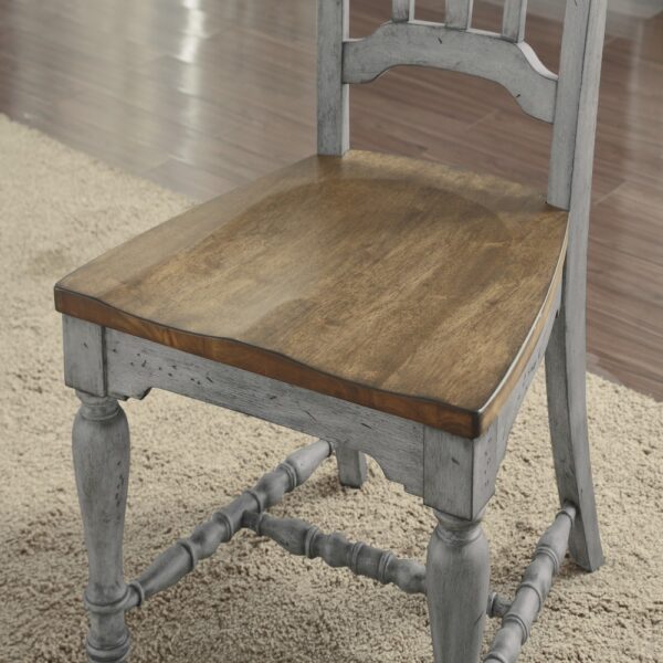 Plymouth Pair of Armless Dining Chairs - Image 2