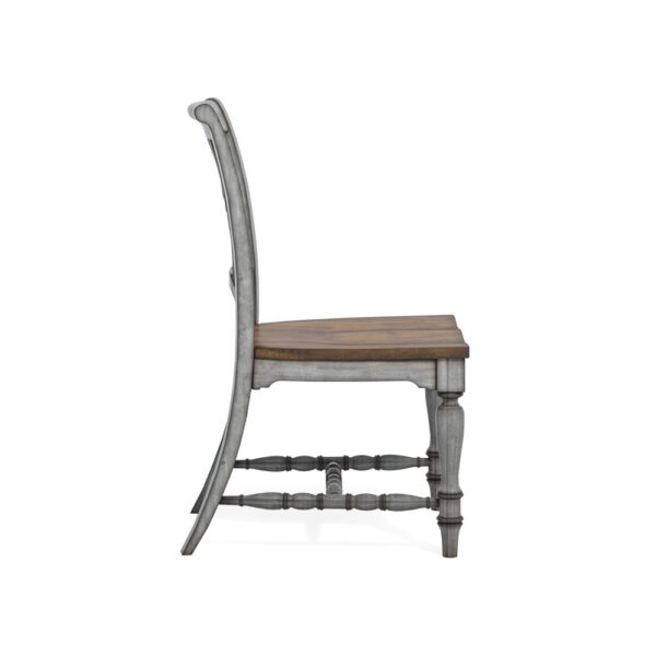 Plymouth Pair of Armless Dining Chairs - Image 6