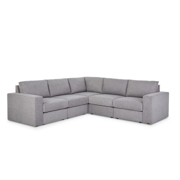 Flex 5-Seat Sectional with Wide Arm