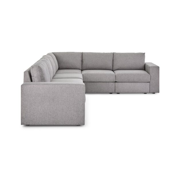 Flex 6-Seat Sectional with Wide Arm - Image 9