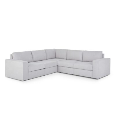 Flex 5-Seat Sectional with Wide Arm
