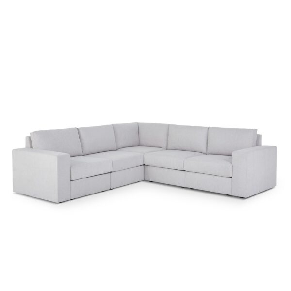 Flex 5-Seat Sectional with Wide Arm