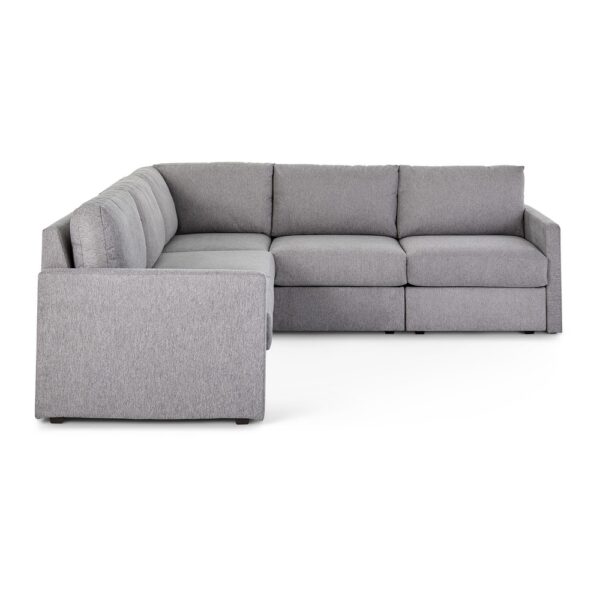 Flex 5-Seat Sectional with Narrow Arm - Image 9