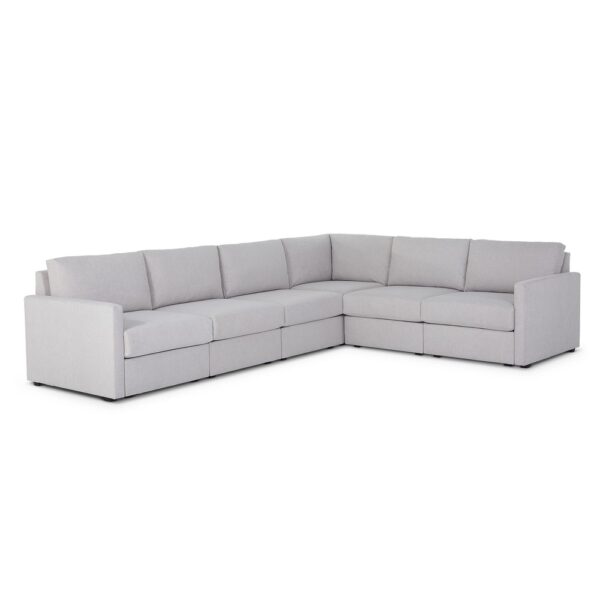 Flex 6-Seat Sectional with Narrow Arm