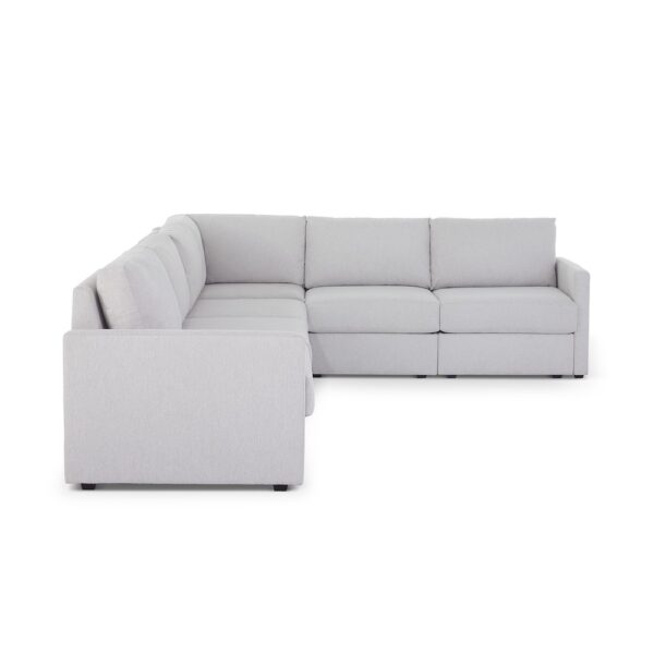 Flex 6-Seat Sectional with Narrow Arm - Image 9