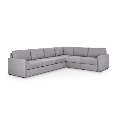 Flex 6-Seat Sectional with Narrow Arm