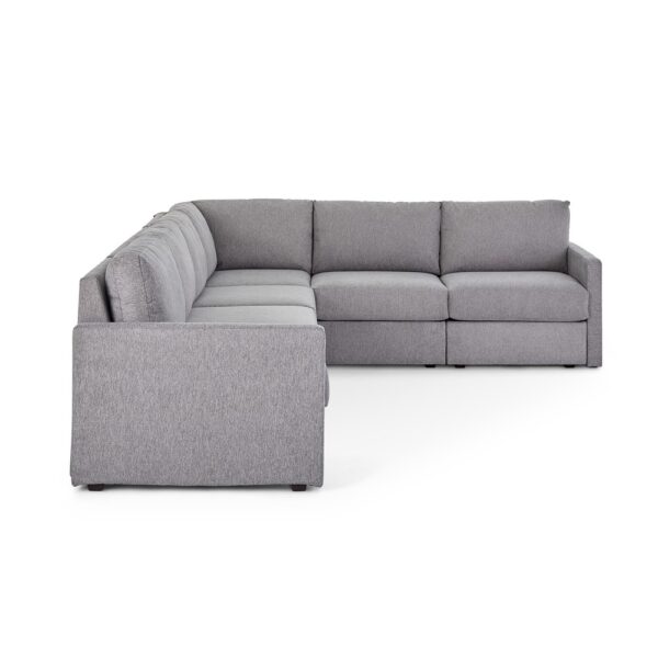 Flex 6-Seat Sectional with Narrow Arm - Image 9