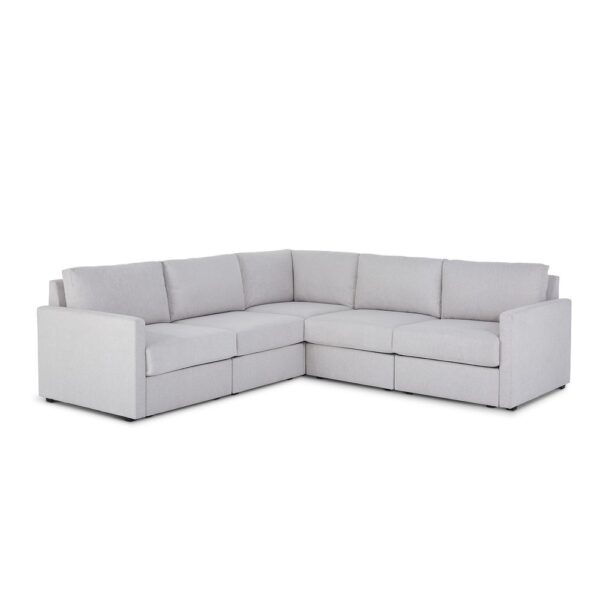 Flex 5-Seat Sectional with Narrow Arm