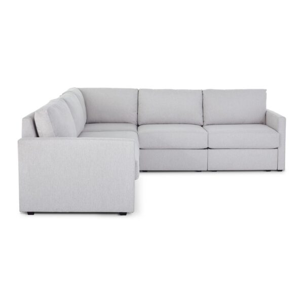Flex 5-Seat Sectional with Narrow Arm - Image 9