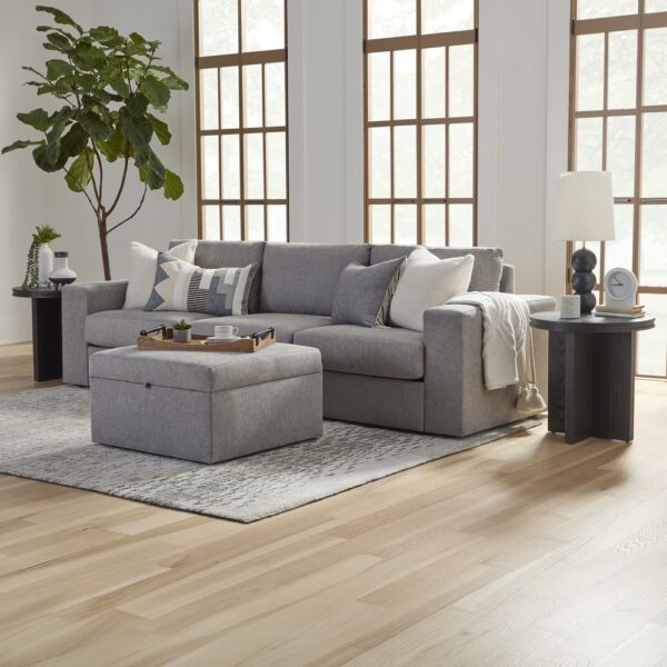 Flex Sofa with Wide Arm and Storage Ottoman - Image 6