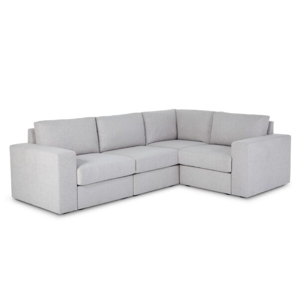 Flex 4-Seat Sectional with Wide Arm