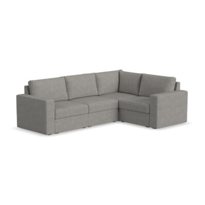 Flex 4-Seat Sectional with Wide Arm