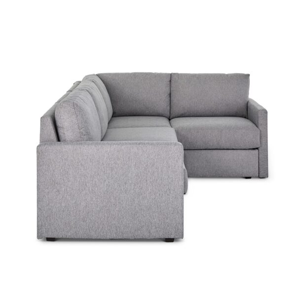 Flex 4-Seat Sectional with Narrow Arm - Image 9