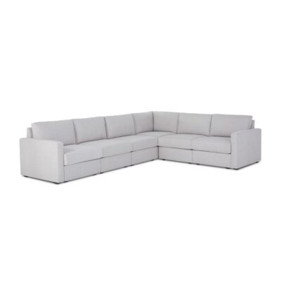 Flex 6-Seat Sectional with Standard Arm