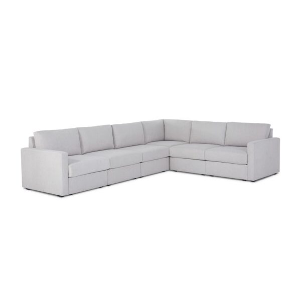 Flex 6-Seat Sectional with Standard Arm