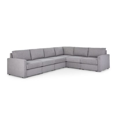 Flex 6-Seat Sectional with Standard Arm