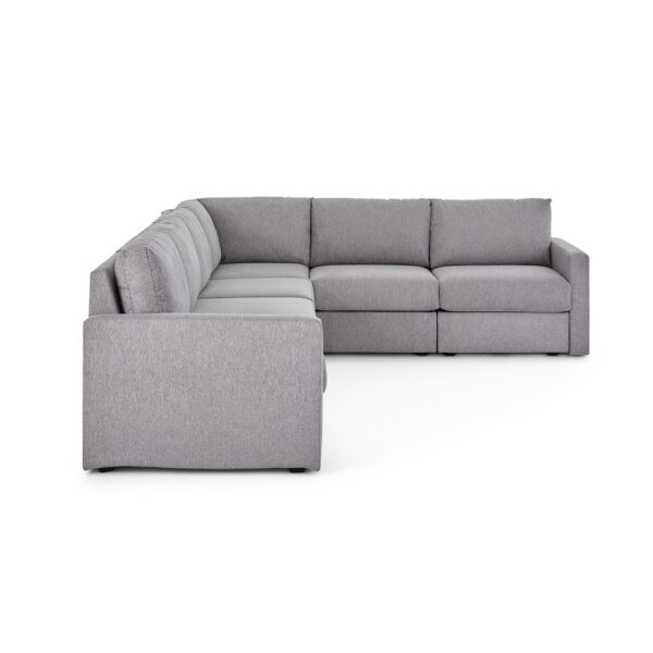 Flex 6-Seat Sectional with Standard Arm - Image 9