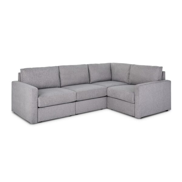Flex 4-Seat Sectional with Standard Arm