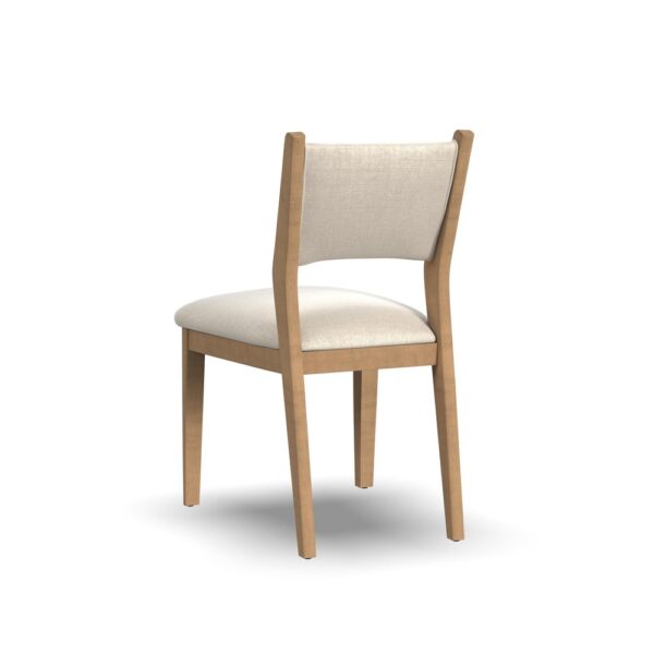 Normandy Pair of Upholstered Dining Chairs - Image 3
