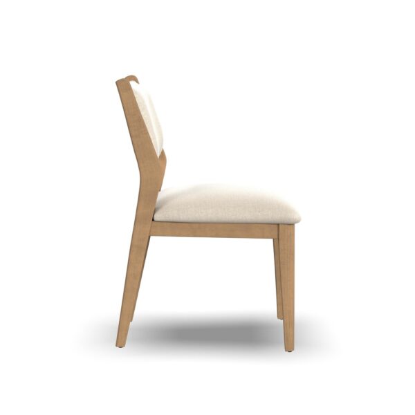 Normandy Pair of Upholstered Dining Chairs - Image 4