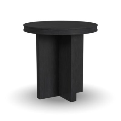 Waterfall Round End Table