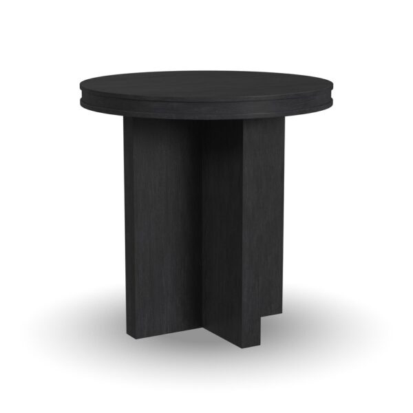 Waterfall Round End Table