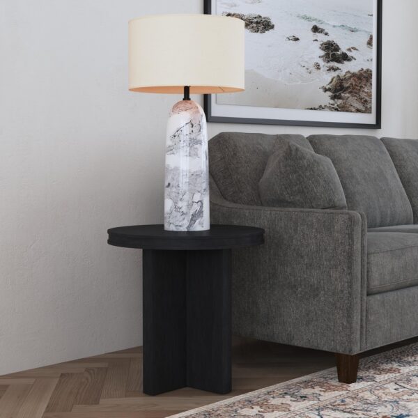 Waterfall Round End Table - Image 2
