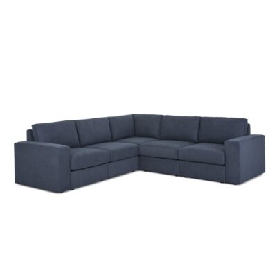Flex 5-Seat Sectional with Wide Arm