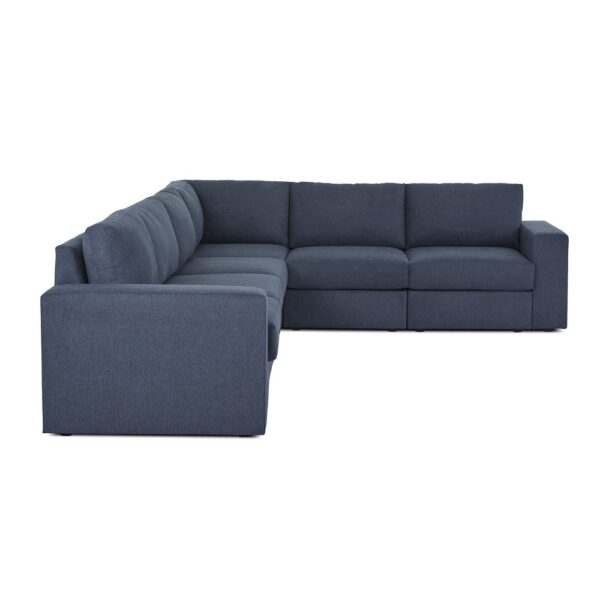 Flex 6-Seat Sectional with Wide Arm - Image 3