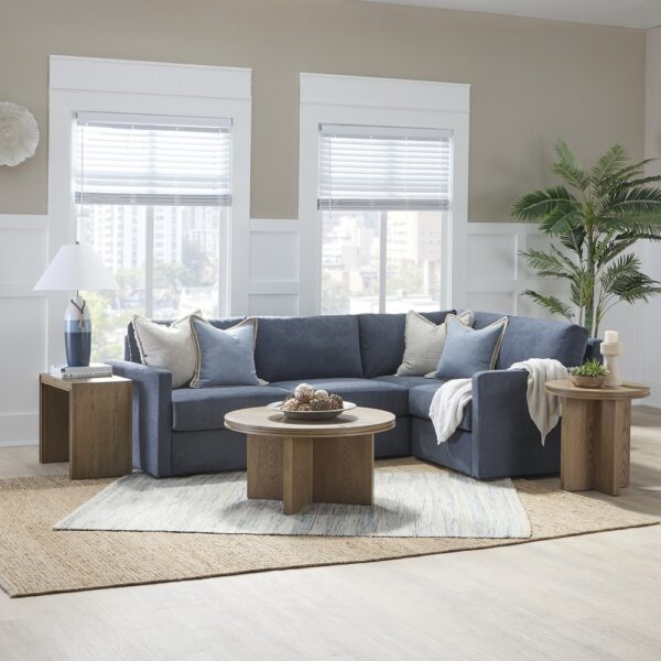 Flex 4-Seat Sectional with Narrow Arms - Image 2