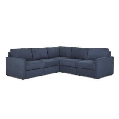 Flex 5-Seat Sectional with Narrow Arm