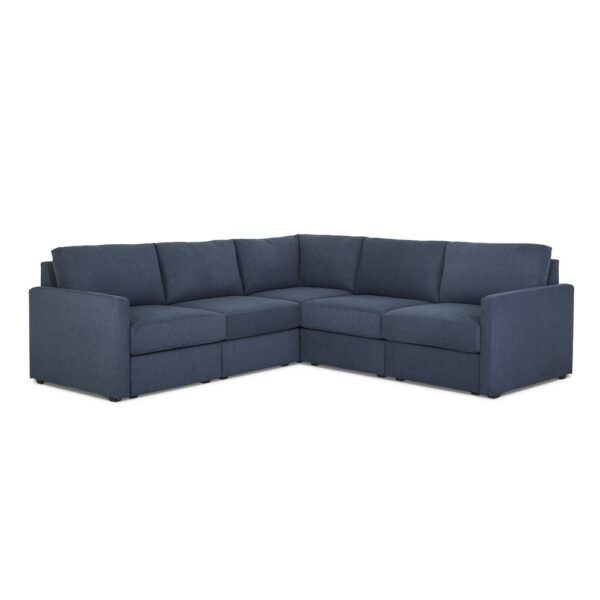 Flex 5-Seat Sectional with Narrow Arm