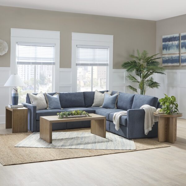 Flex 5-Seat Sectional with Narrow Arm - Image 2
