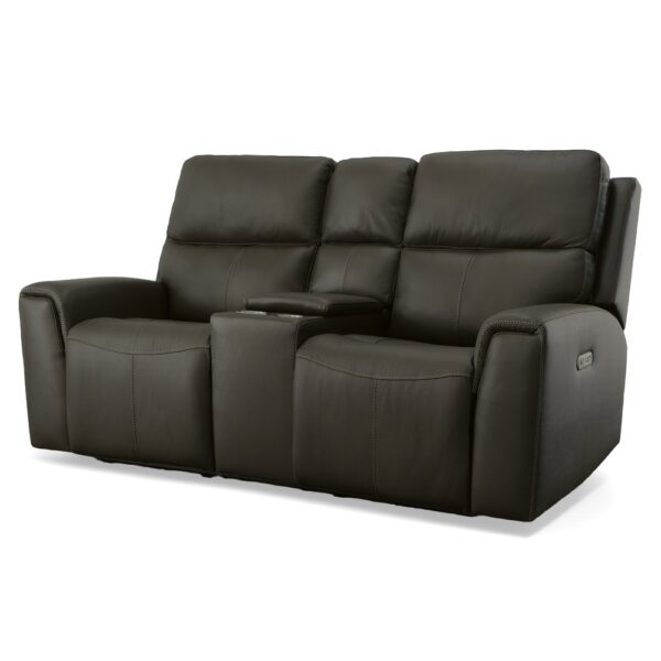 Jarvis Power Reclining Loveseat with Console & Power Headrests