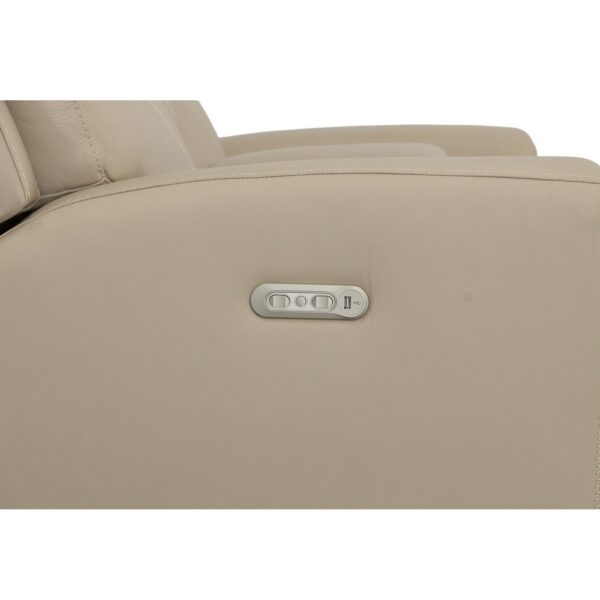 Jarvis Power Reclining Loveseat with Console & Power Headrests - Image 5