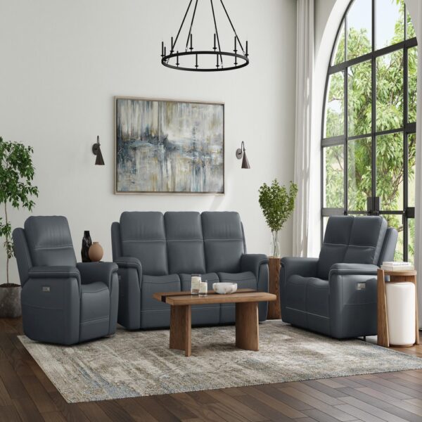 Sawyer Power Reclining Sofa with Power Headrests & Lumbar - Image 2