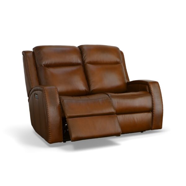 Mustang Power Loveseat with Power Headrest - Image 2