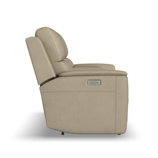 Henry Power Reclining Loveseat with Console & Power Headrests & Lumbar - Image 4