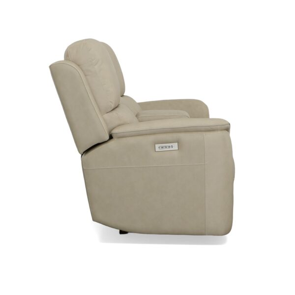 Henry Power Reclining Loveseat with Console & Power Headrests & Lumbar - Image 5