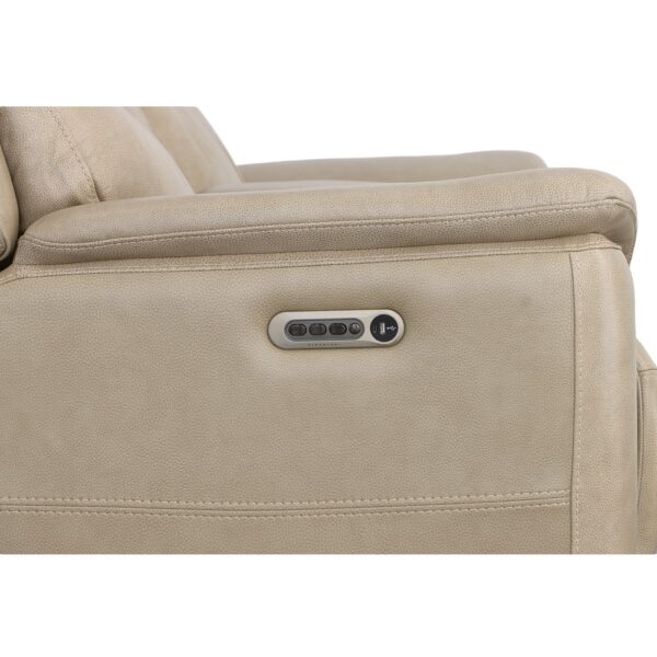 Crew Power Reclining Loveseat with Console, Power Headrests & Lumbar - Image 6