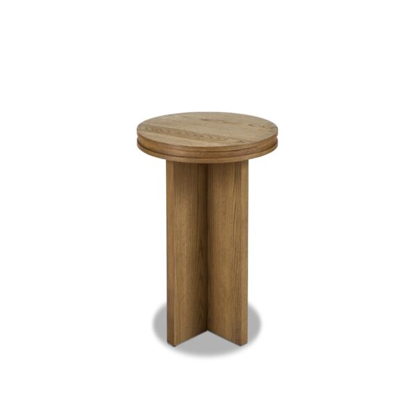 Waterfall  Round End Table