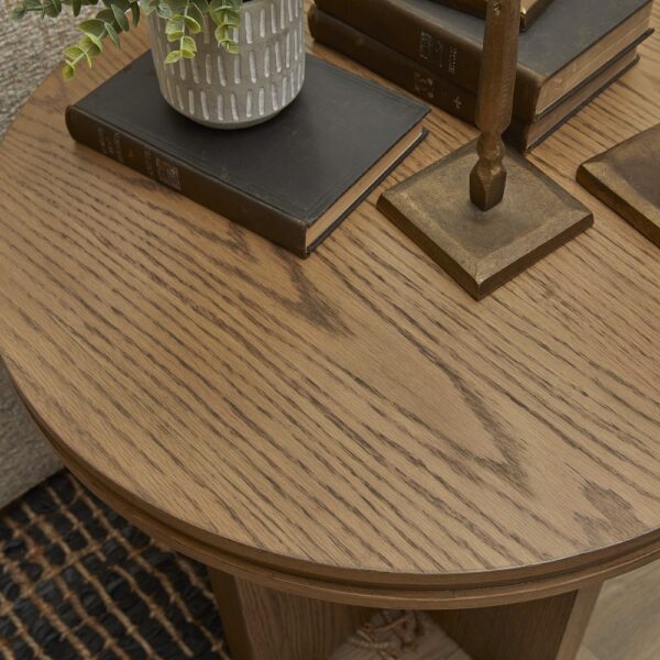 Waterfall  Round End Table - Image 2