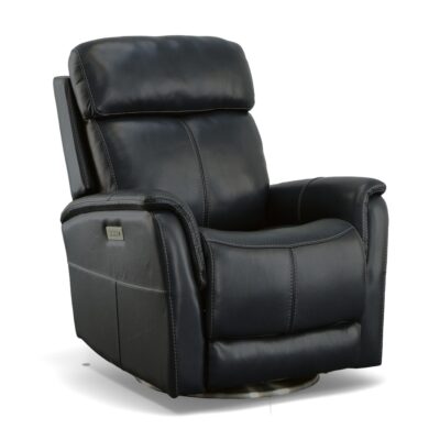 View Power Swivel Recliner with Power Headrest