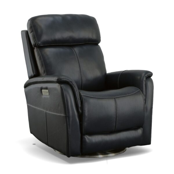 View Power Swivel Recliner with Power Headrest