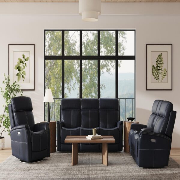 View Power Swivel Recliner with Power Headrest - Image 2