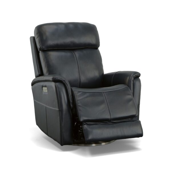 View Power Swivel Recliner with Power Headrest - Image 4