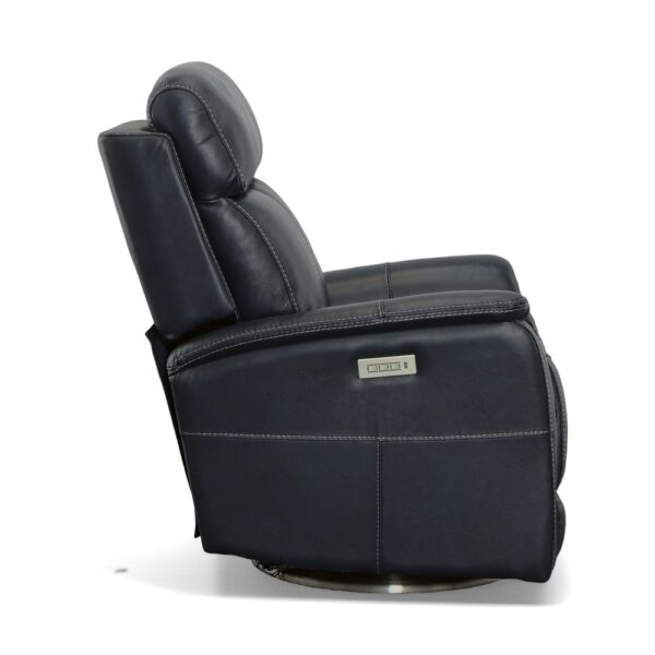 View Power Swivel Recliner with Power Headrest - Image 8