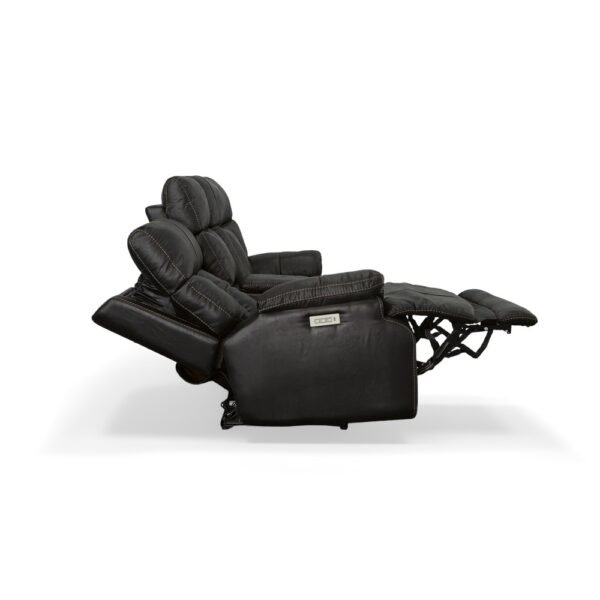 Clive Power Reclining Loveseat with Console, Power Headrests & Lumbar - Image 6